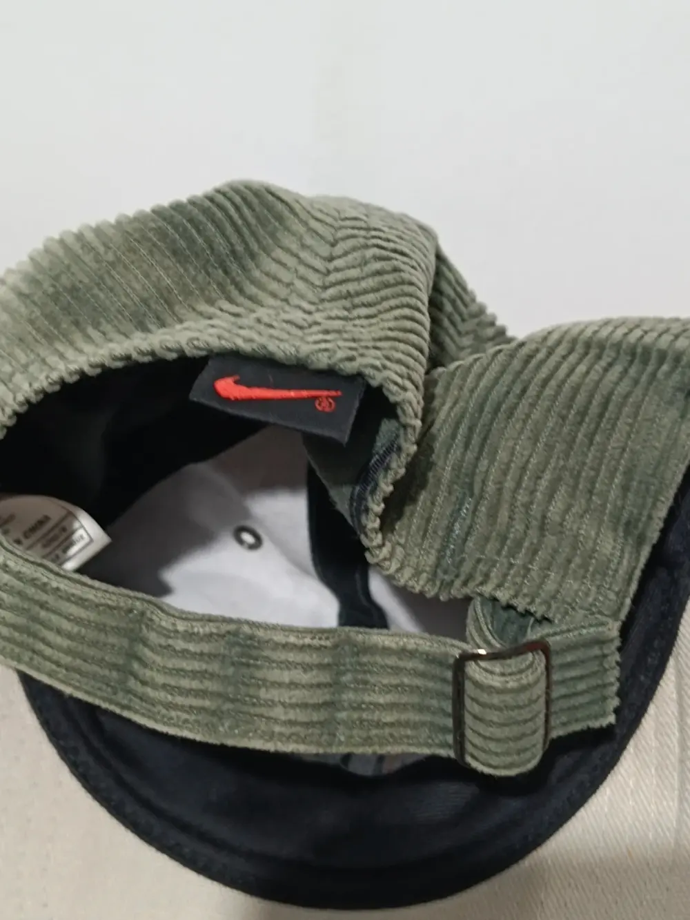 Gorra vintage Nike Cord Strapback talla única ajustable adulto unisex, foto 5
