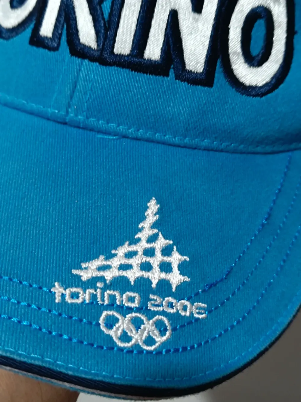 Gorra vintage Juegos Olímpicos invierno Torino 2006, foto 5