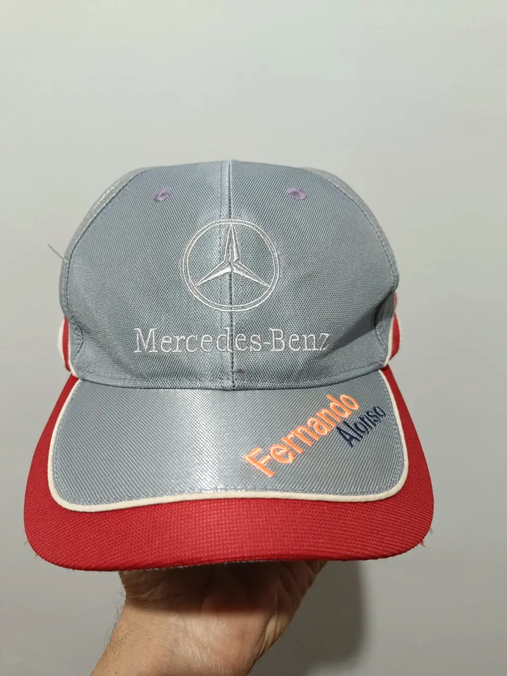Gorra Fernando Alonso F1 Mercedes McLaren 2007 talla única ajustable adulto unisex