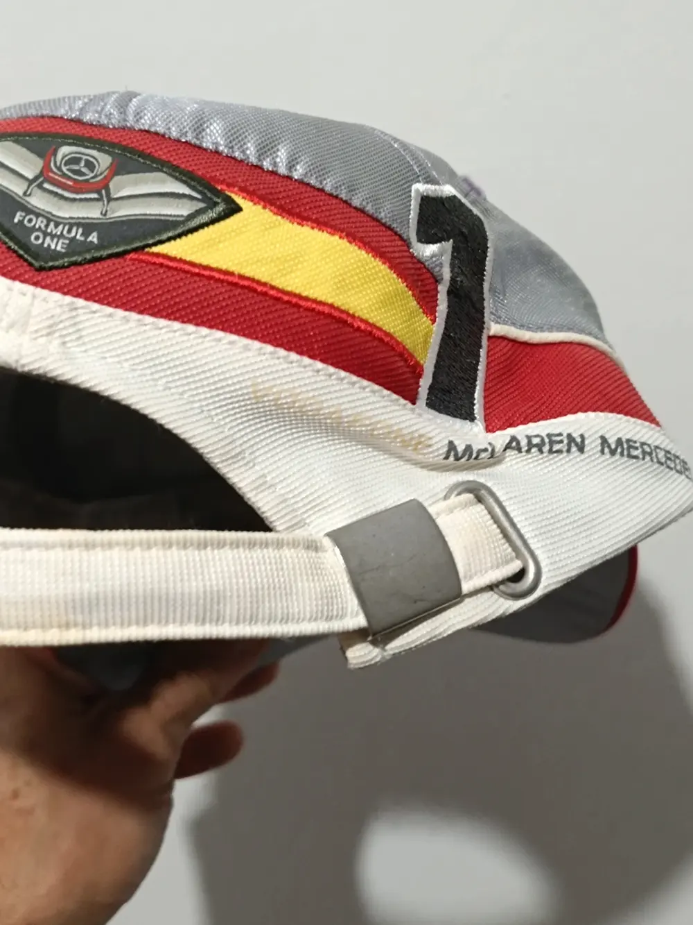 Gorra Fernando Alonso F1 Mercedes McLaren 2007 talla única ajustable adulto unisex, foto 2