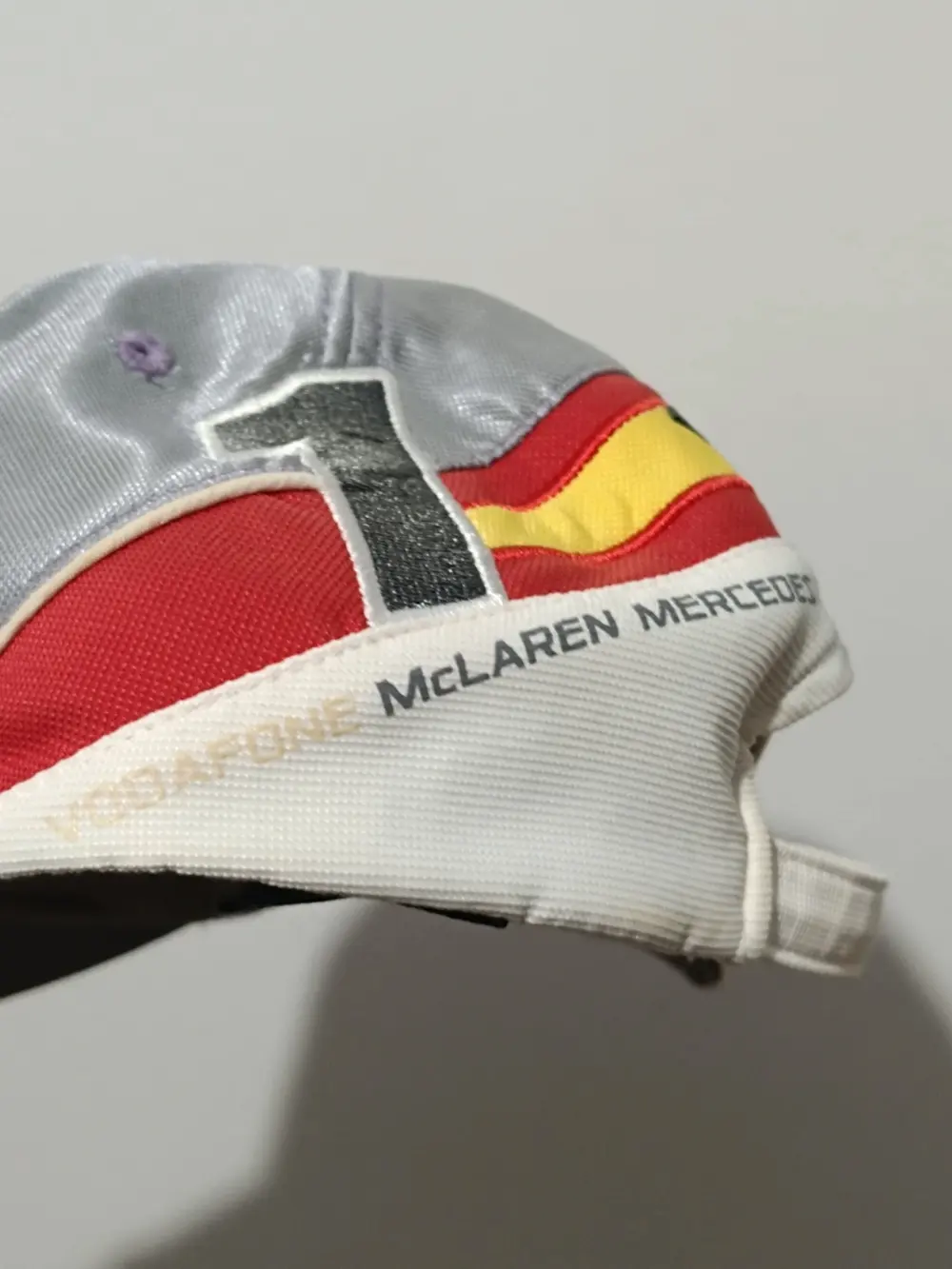 Gorra Fernando Alonso F1 Mercedes McLaren 2007 talla única ajustable adulto unisex, foto 3