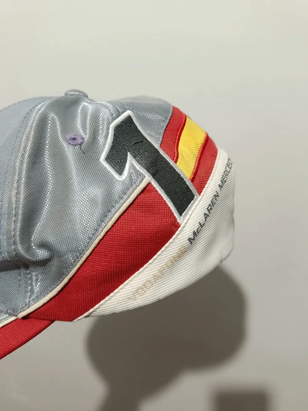Gorra Fernando Alonso F1 Mercedes McLaren 2007 talla única ajustable adulto unisex, foto 5