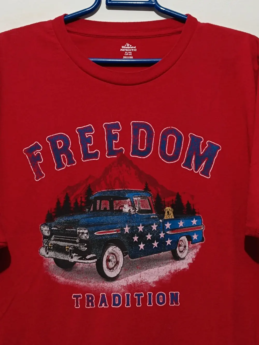 Camiseta Americana Freedom Tradition talla XL ver medidas, foto 2