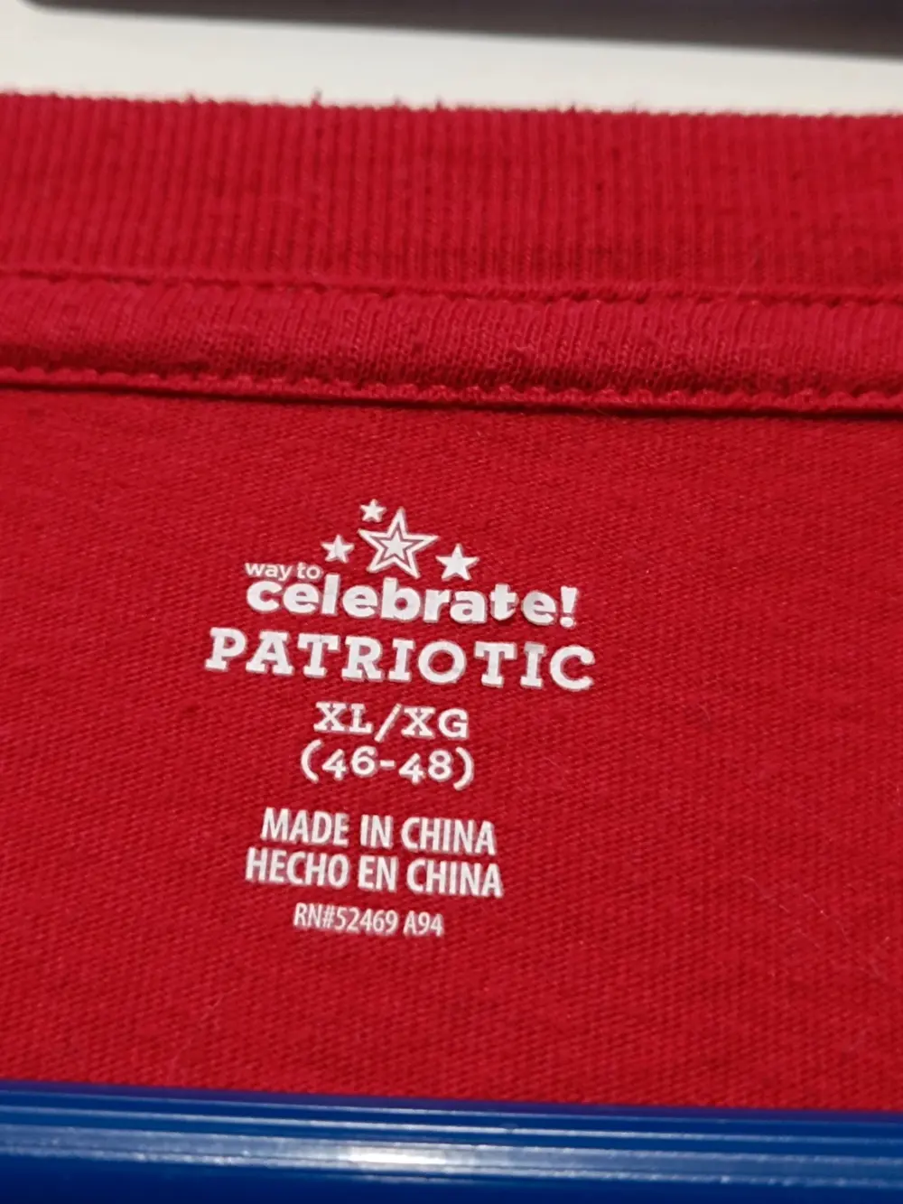 Camiseta Americana Freedom Tradition talla XL ver medidas, foto 3