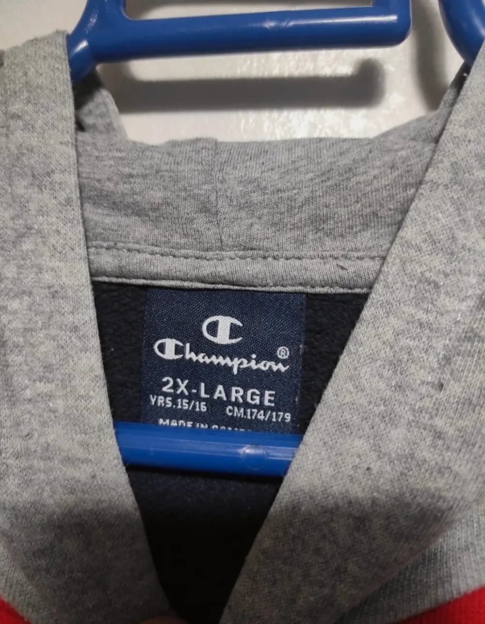 Sudaders con capucha champion talla 174/179cm 16 años sirve para S, foto 2