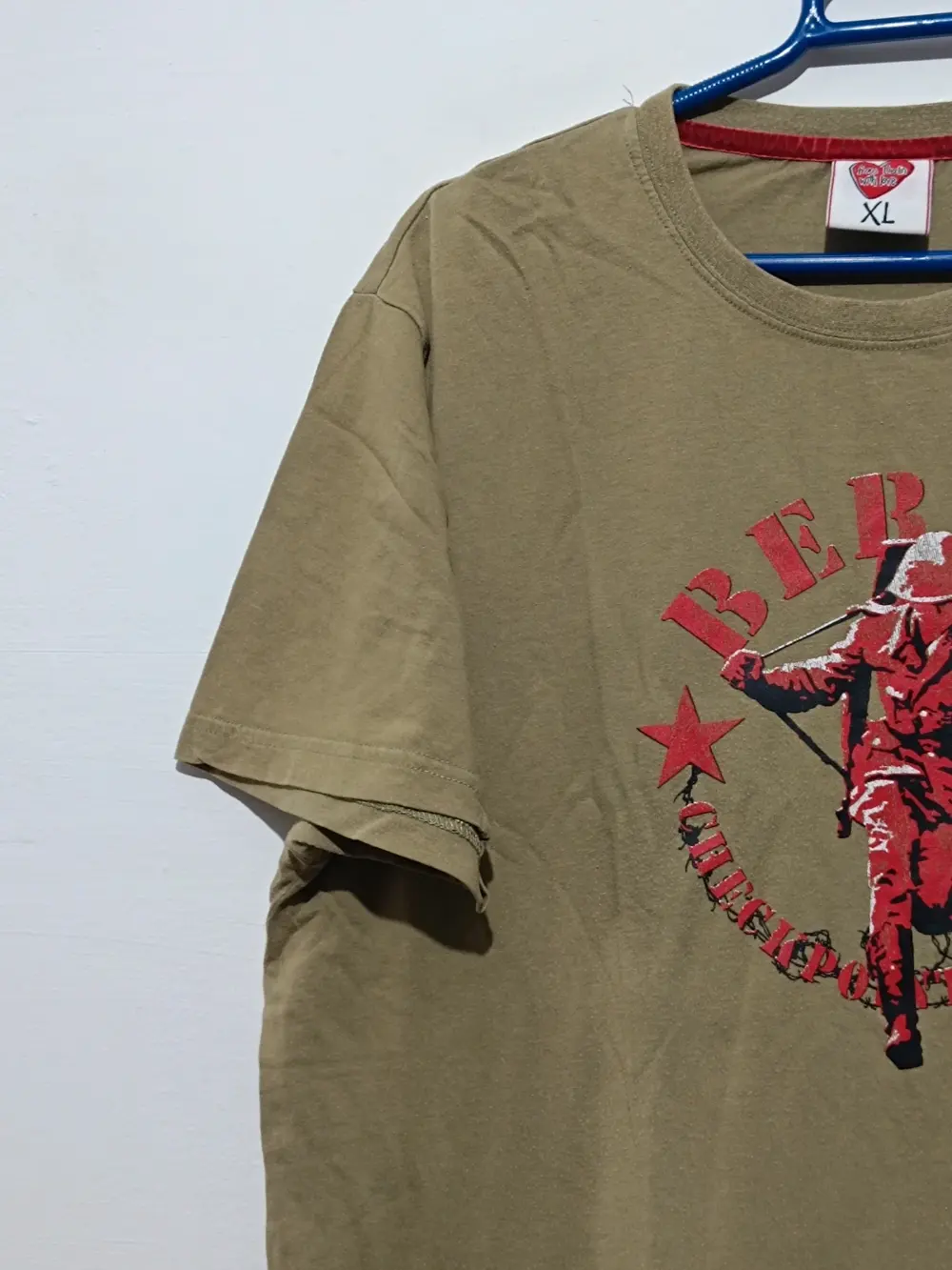 Camiseta Berlin Checkpoint Charlie talla XL, foto 3