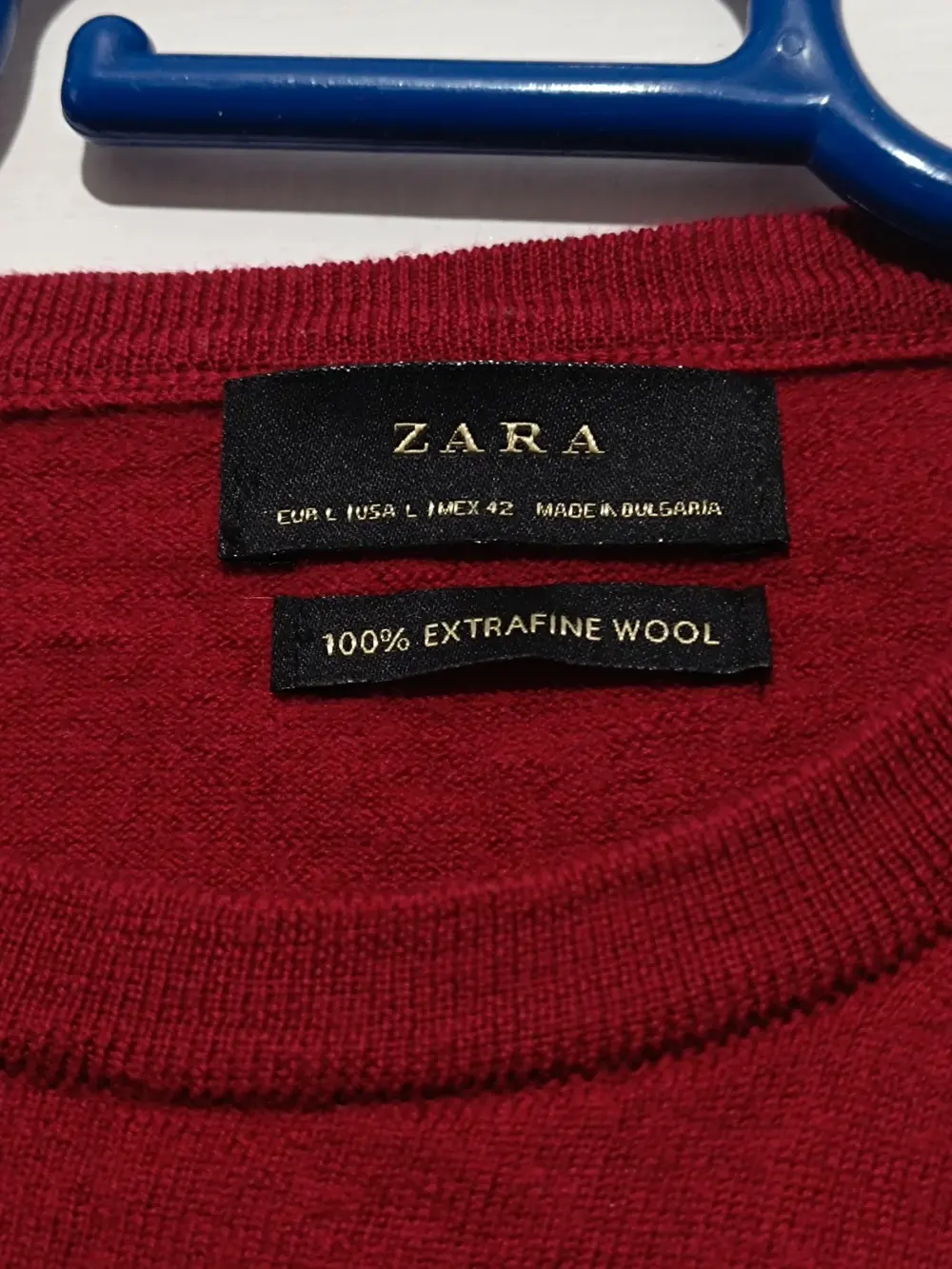 Jersey de lana extrafino Zara talla L ver medidas, foto 2