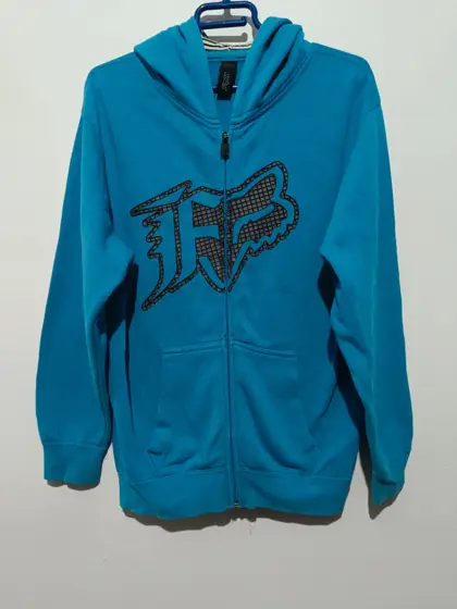 Sudadera mujer Fox con capucha y cremallera talla L