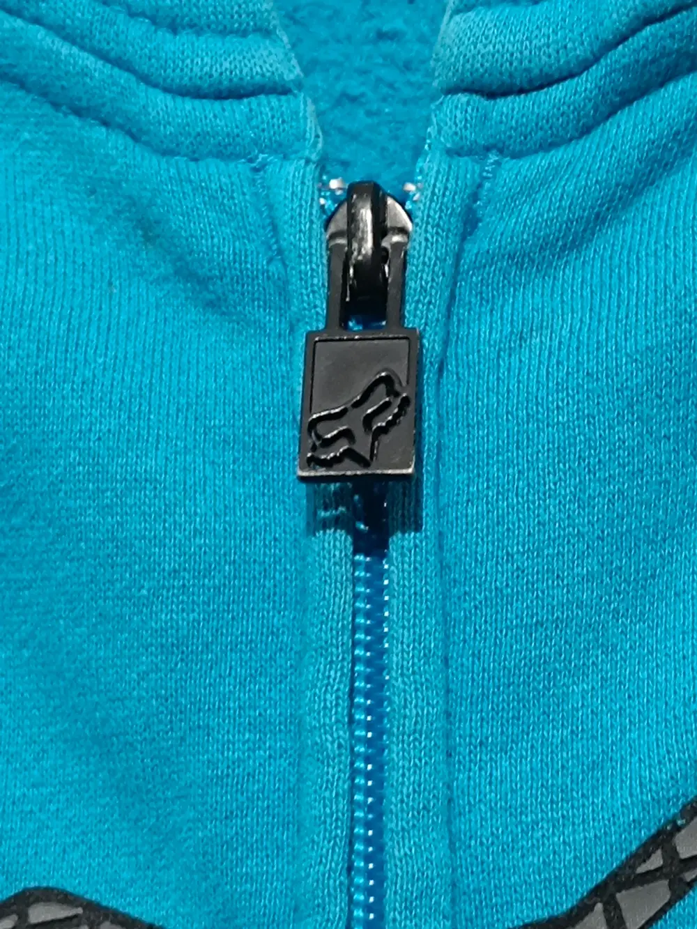 Sudadera mujer Fox con capucha y cremallera talla L, foto 4