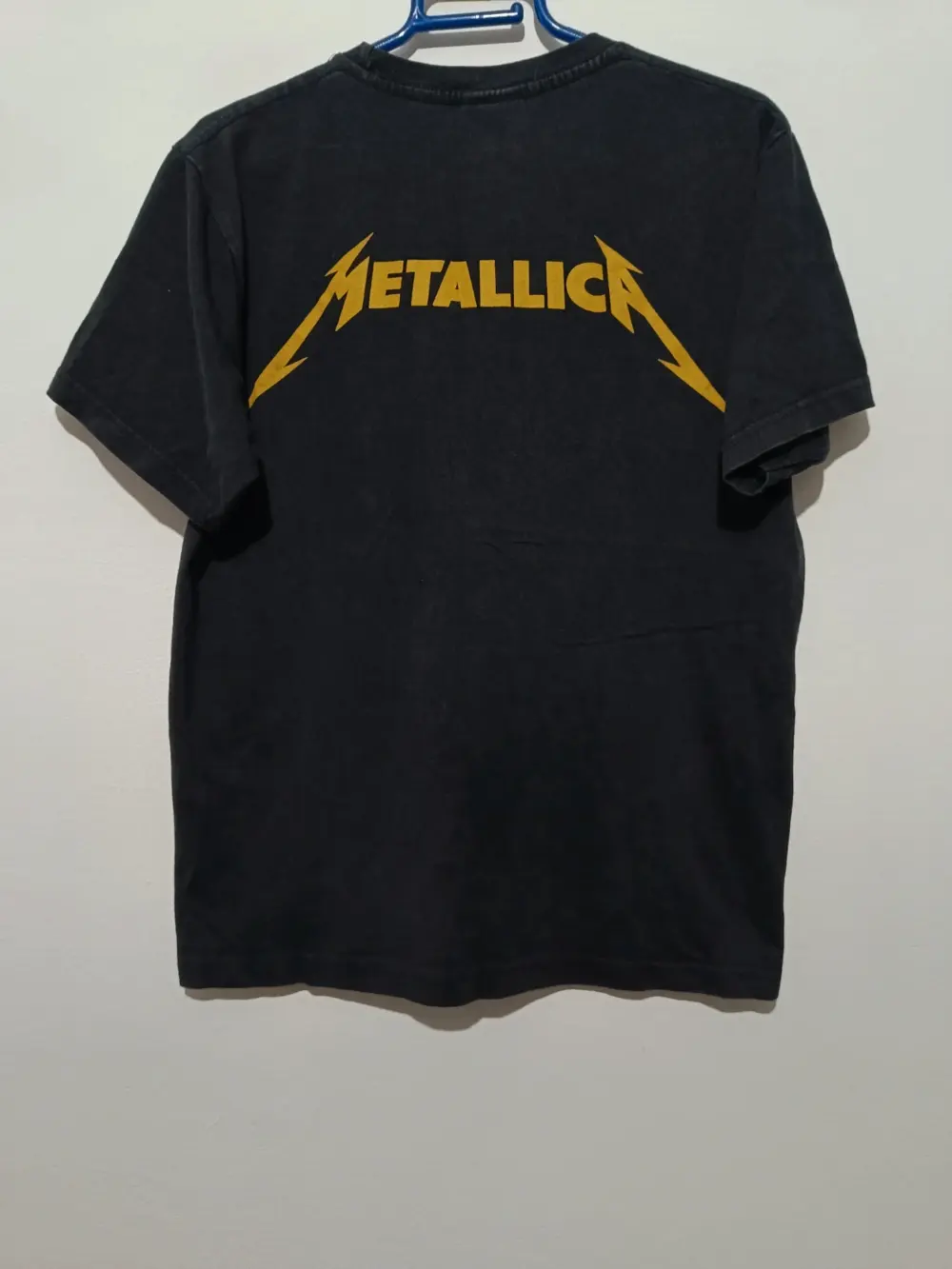 Camiseta vintage Metallica 90's oversize Hetfield iron cross REO talla M, foto 3