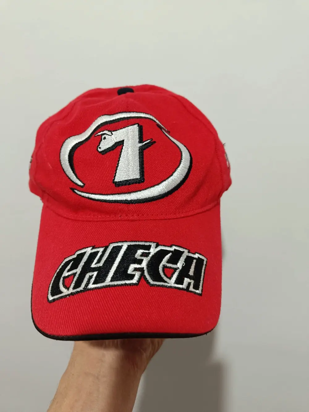 Gorra vintage Carlos Checa 1 Precisport talla única ajustable adulto unisex