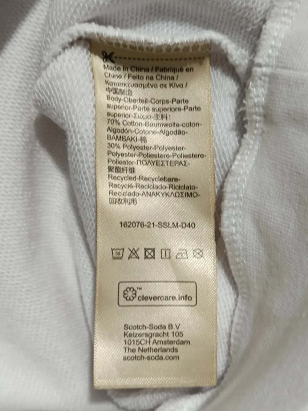 Sudadera mujer Scotch & Soda talla XS ver medidas, foto 5