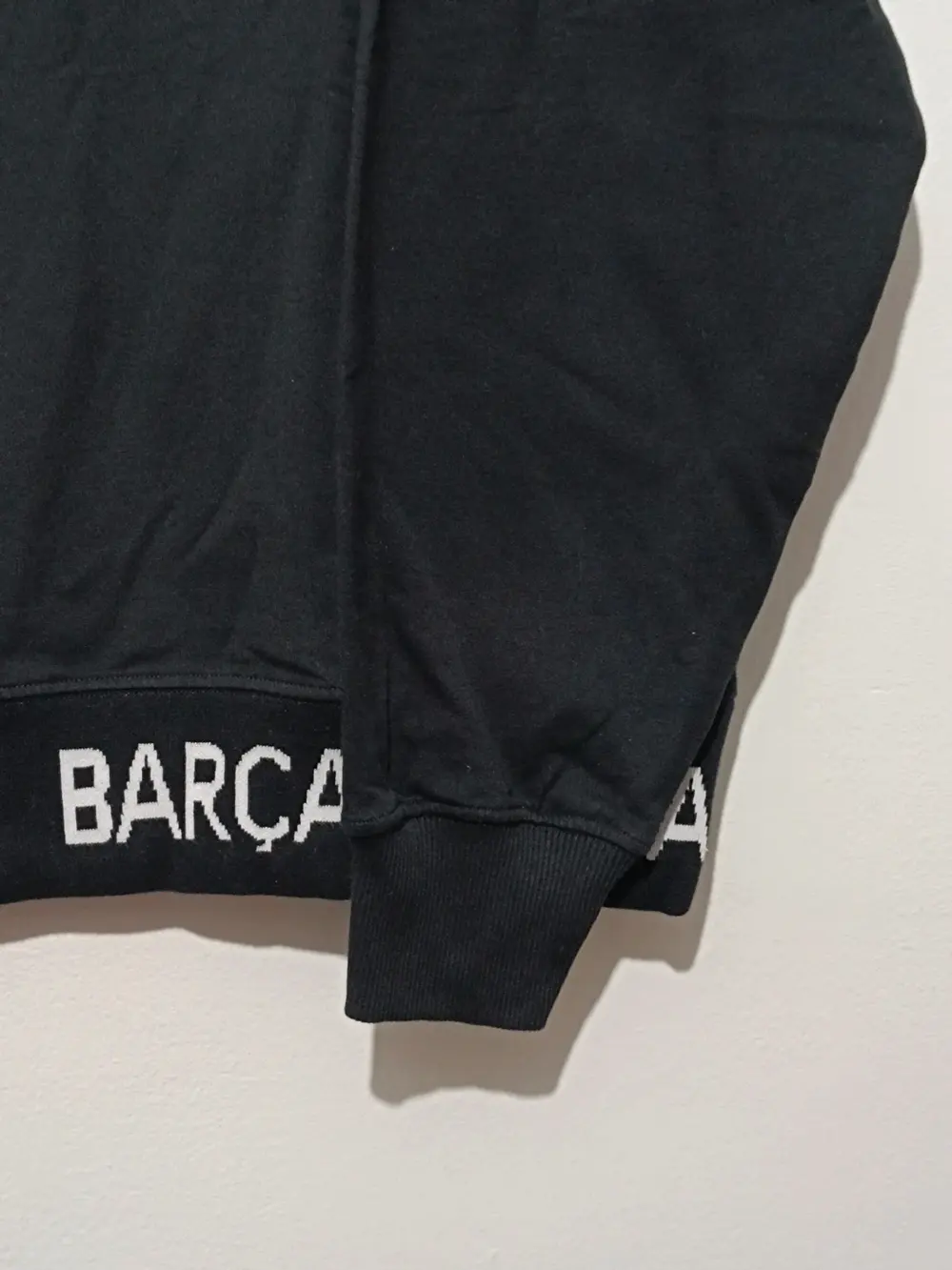 Sudadera negra Barça Numerology talla XL, foto 2