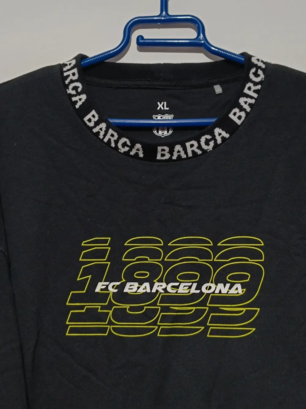 Sudadera negra Barça Numerology talla XL, foto 4
