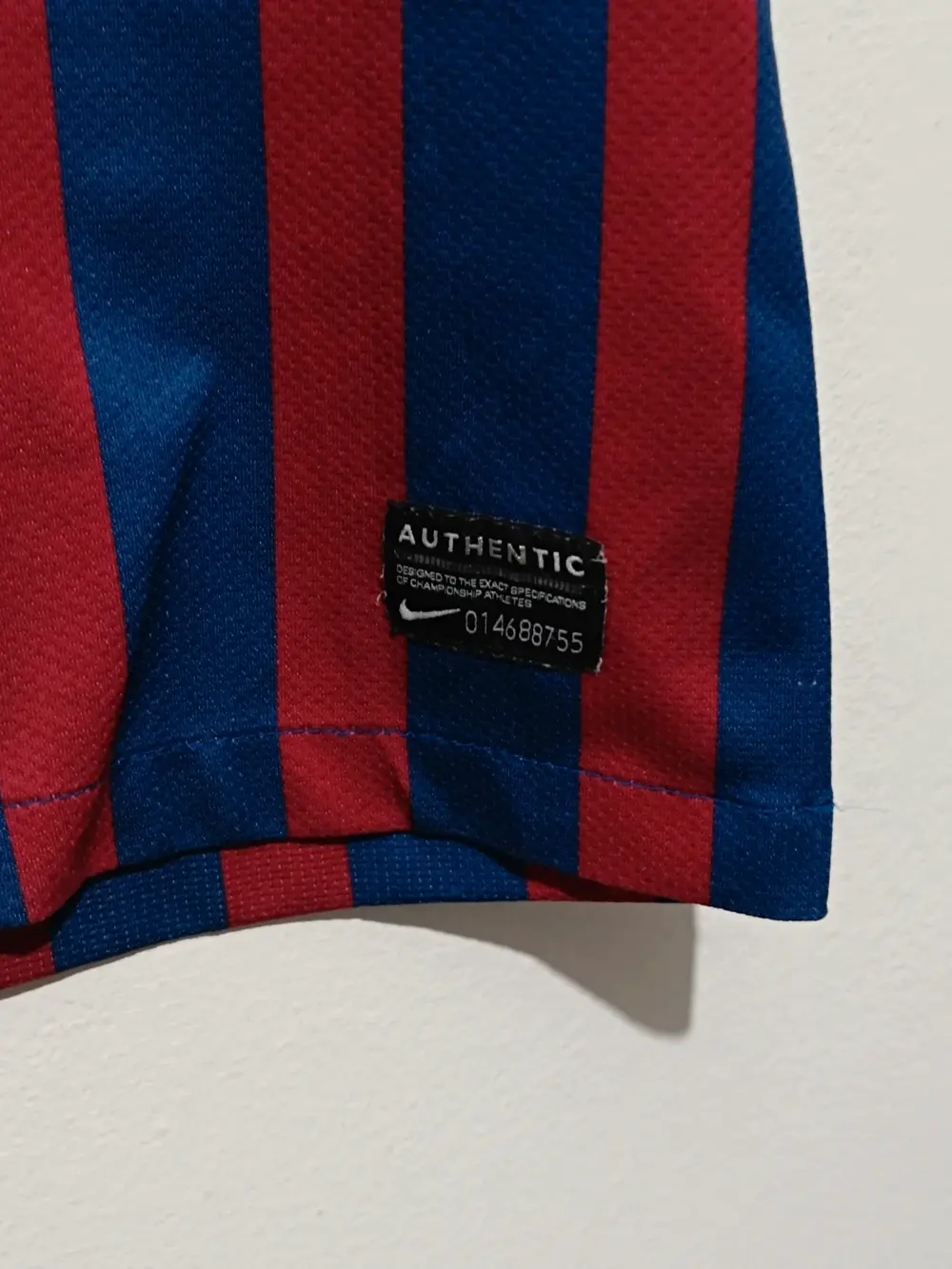 Camiseta FC Barcelona temporada 2011 talla S Nike, foto 2