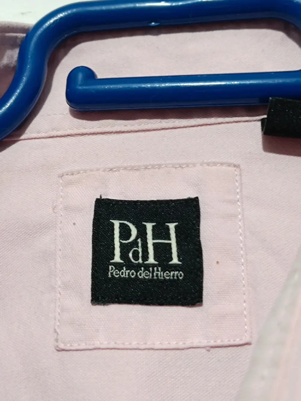 Camisa lisa manga larga Pedro del Hierro talla XL, foto 4