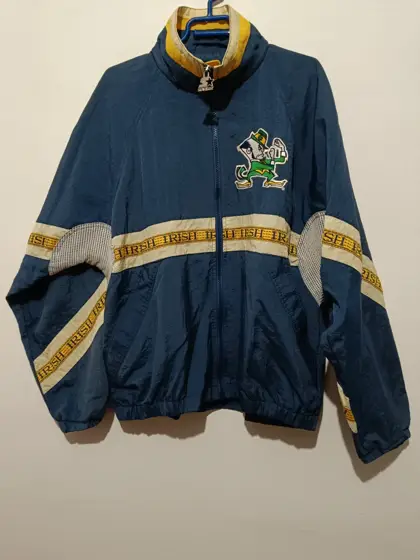 Chaqueta vintage Starter Irish Notre Dame talla M