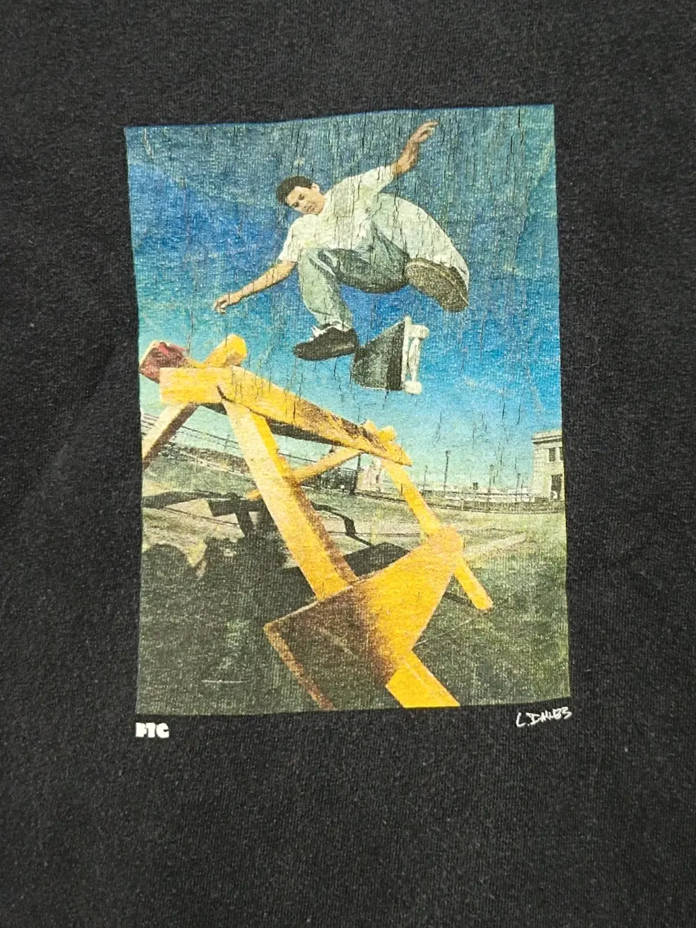 Camiseta vintage FTC Skate años 90, foto 2