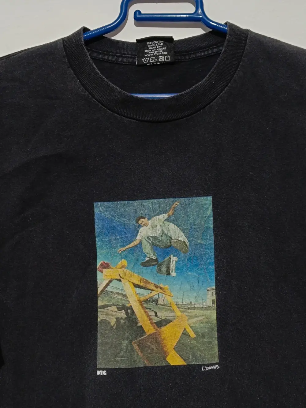 Camiseta vintage FTC Skate años 90, foto 3