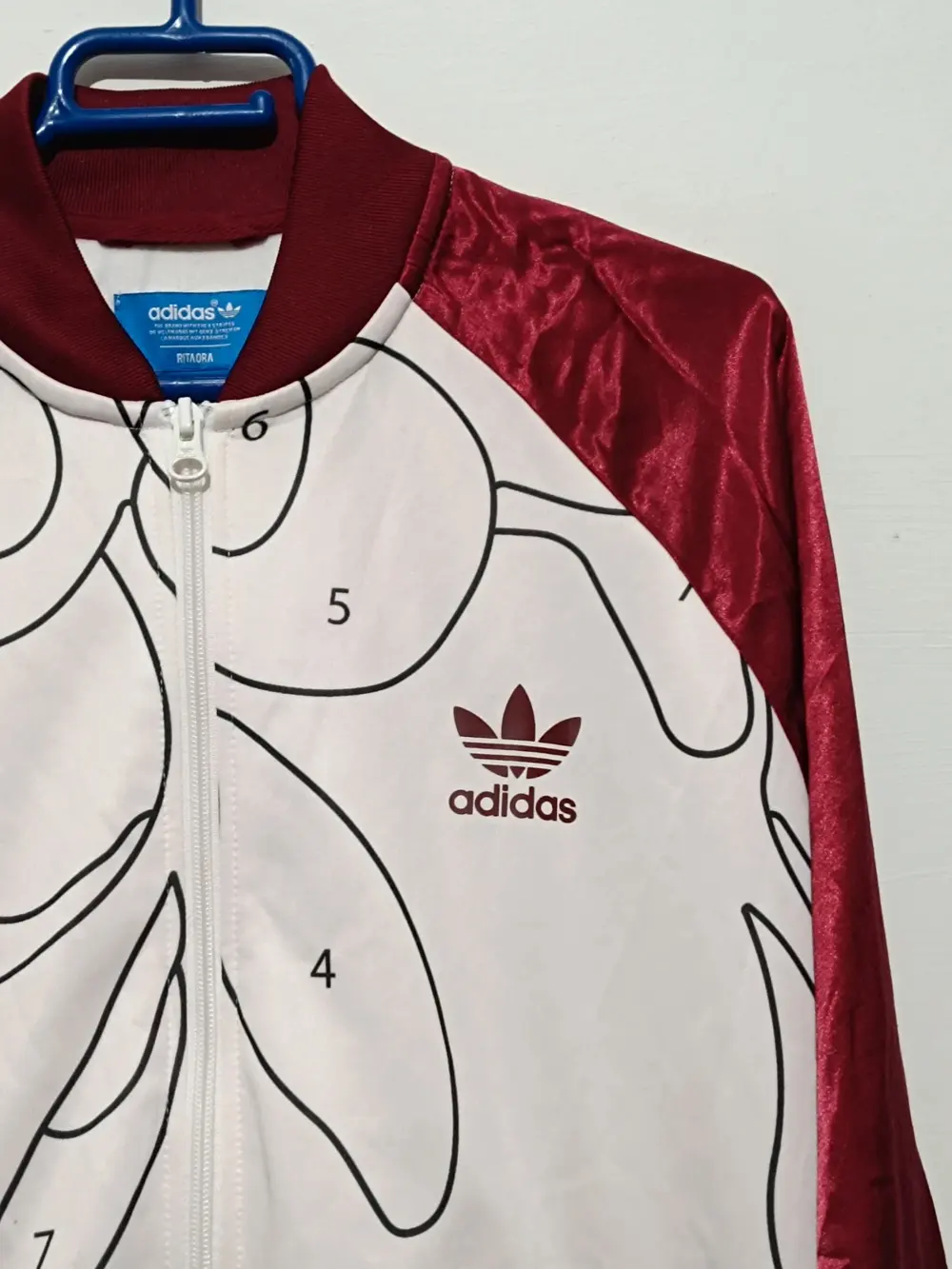 Sudadera mujer Adidas x Rita Ora talla 42 XL sirve para L ver medidas, foto 4