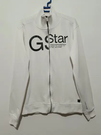 Sudadera con cremallera G-star talla XL sirve para L ver medidas
