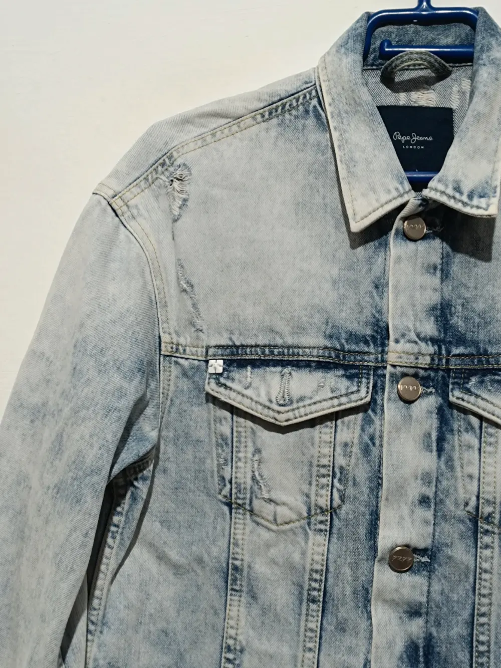 Cazadora vaquera mujer Pepe jeans Skylartag talla M, foto 5