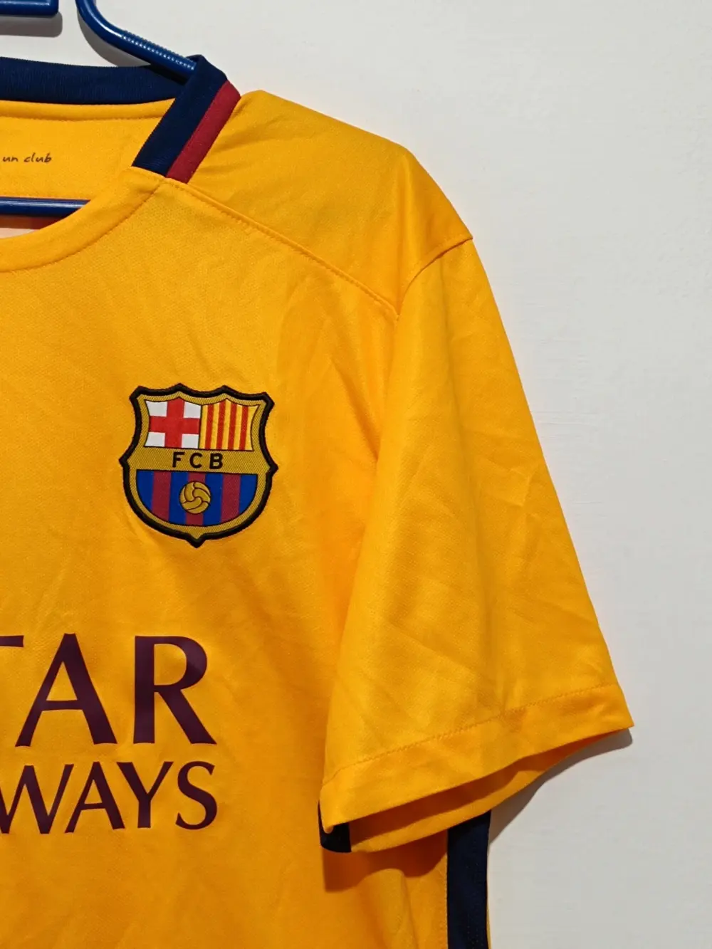 Camiseta FC Barcelona temporada 15/16 número 5 Nike talla M, foto 4
