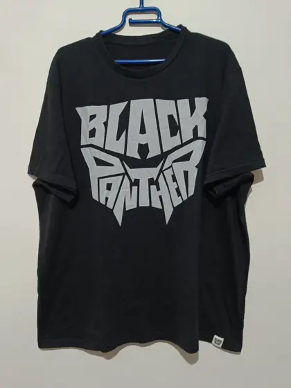Camiseta Black Panter Marvel talla XXL