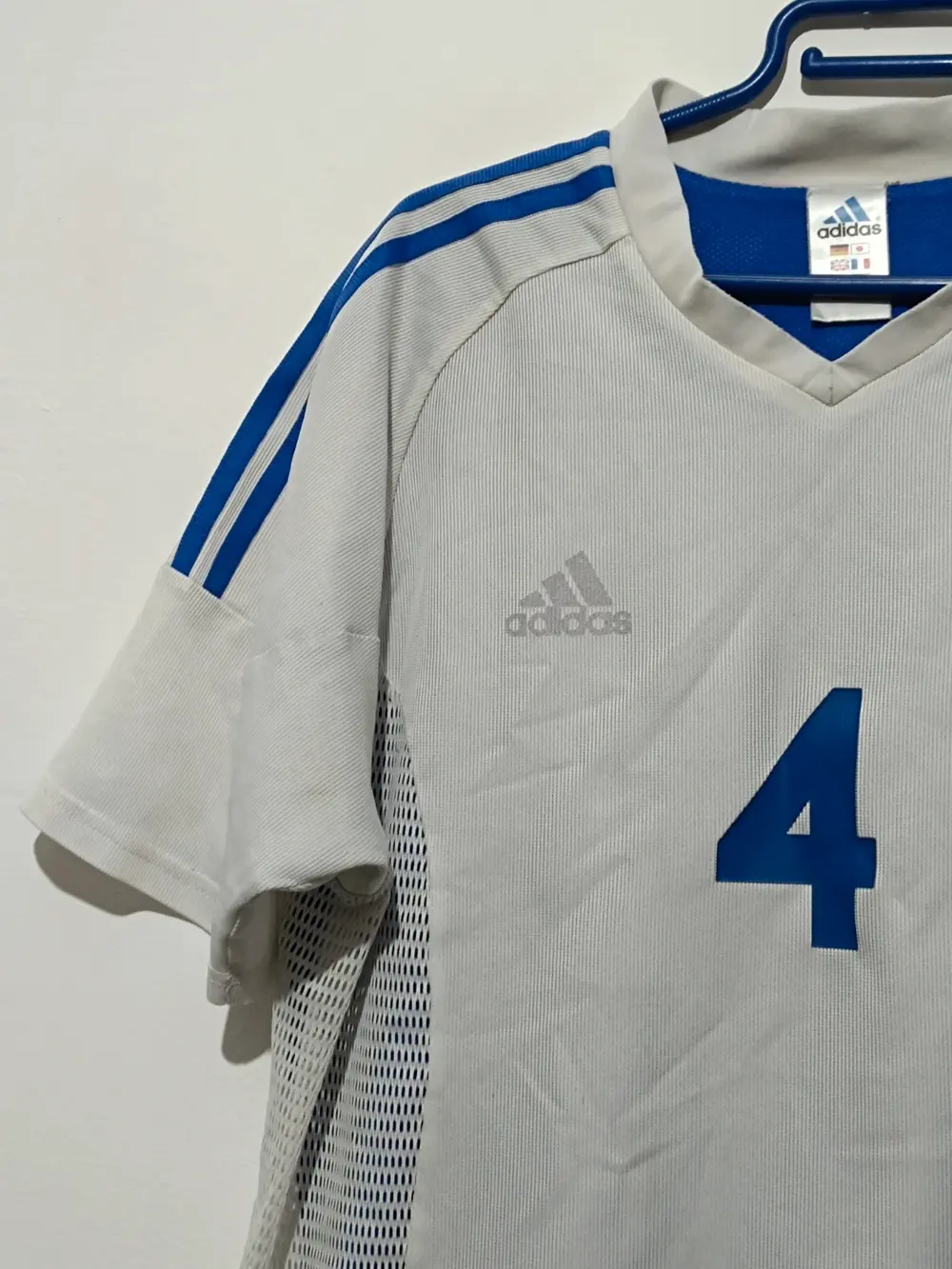 Camiseta vintage Adidas Finlandia Hyypia 4 2003/2004 talla M ver medidas, foto 4