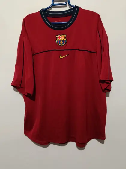 Camiseta vintage FC Barcelona Nike año 1999 talla XL