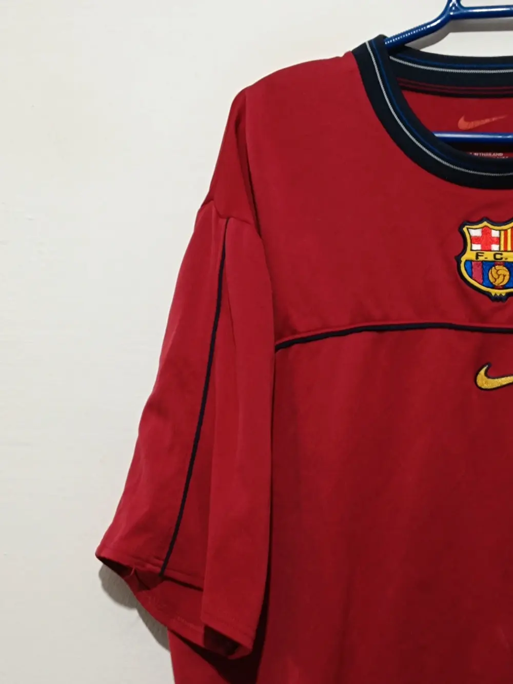 Camiseta vintage FC Barcelona Nike año 1999 talla XL, foto 3