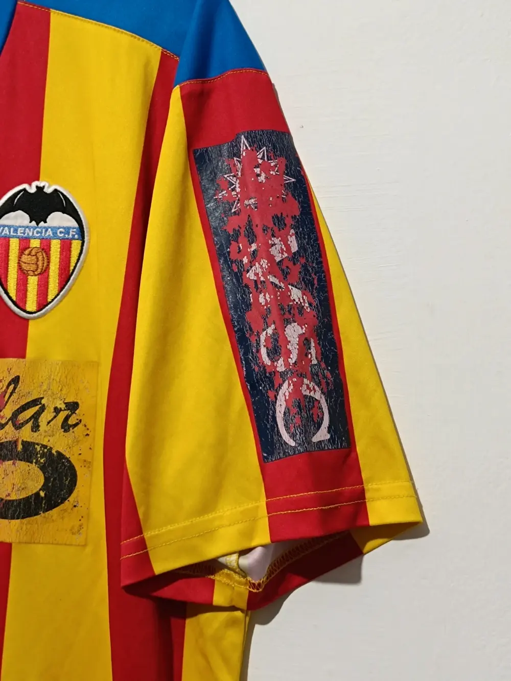 Camiseta Valencia CF señera Soldado 9 Joma talla M ver medidas, foto 4