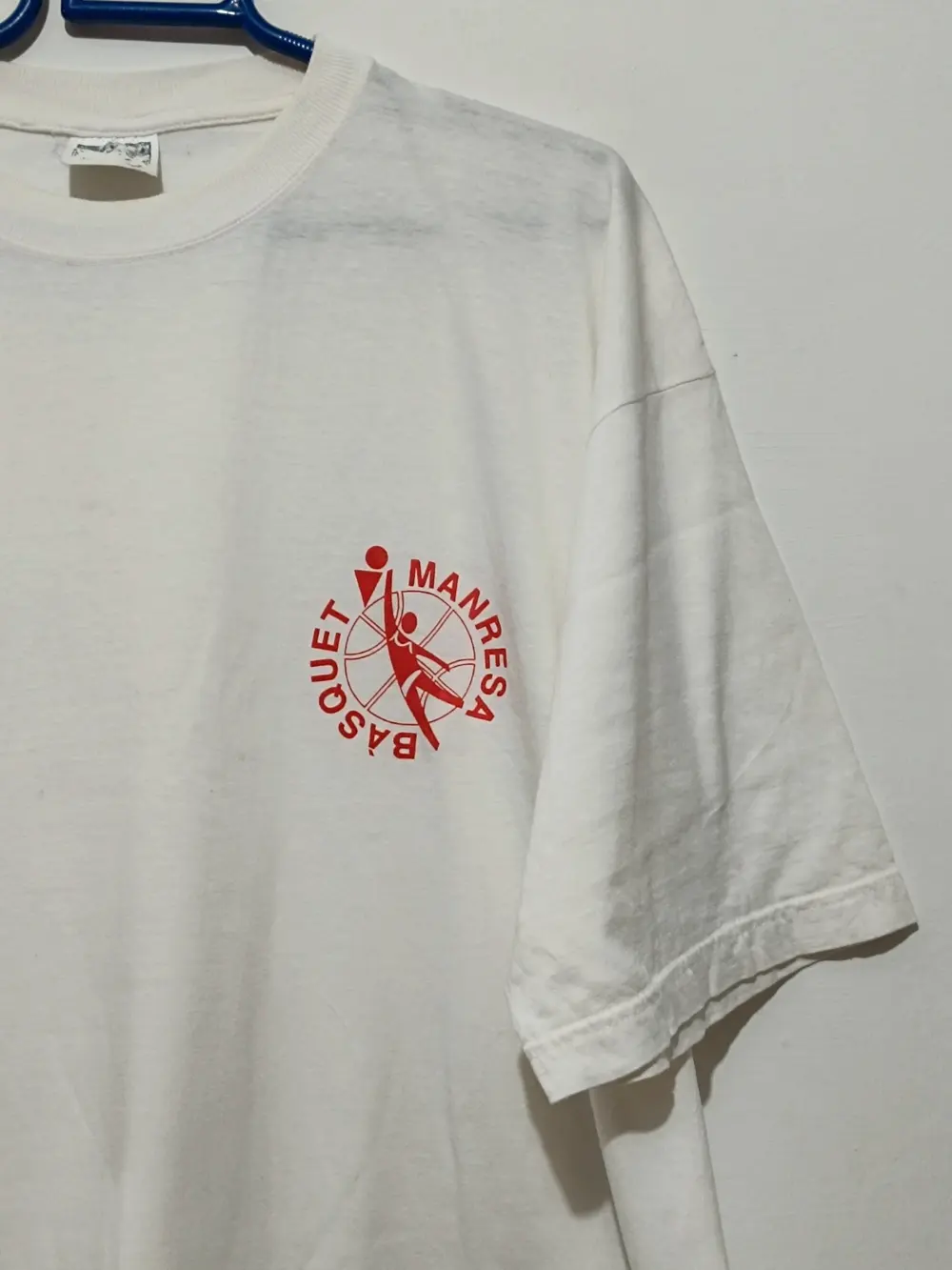 Camiseta vintage TDK Manresa basket talla L ver medidas, foto 2
