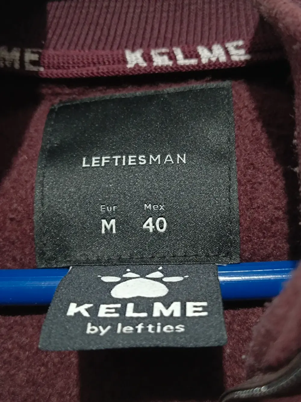 Sudadera con cremallera Kelme x Lefties talla M, foto 5