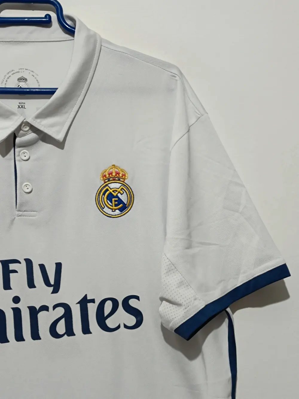 Camiseta Real Madrid Ronaldo 7 oficial Real Madrid talla XXL sirve para XL ver medidas, foto 3