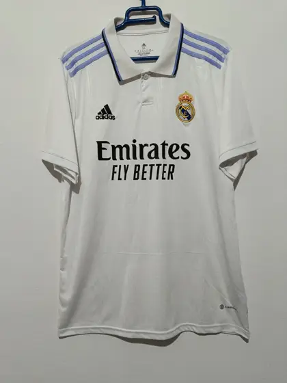 Camiseta Real Madrid temporada 22/23 Darko 9 adidas talla XL ver medidas
