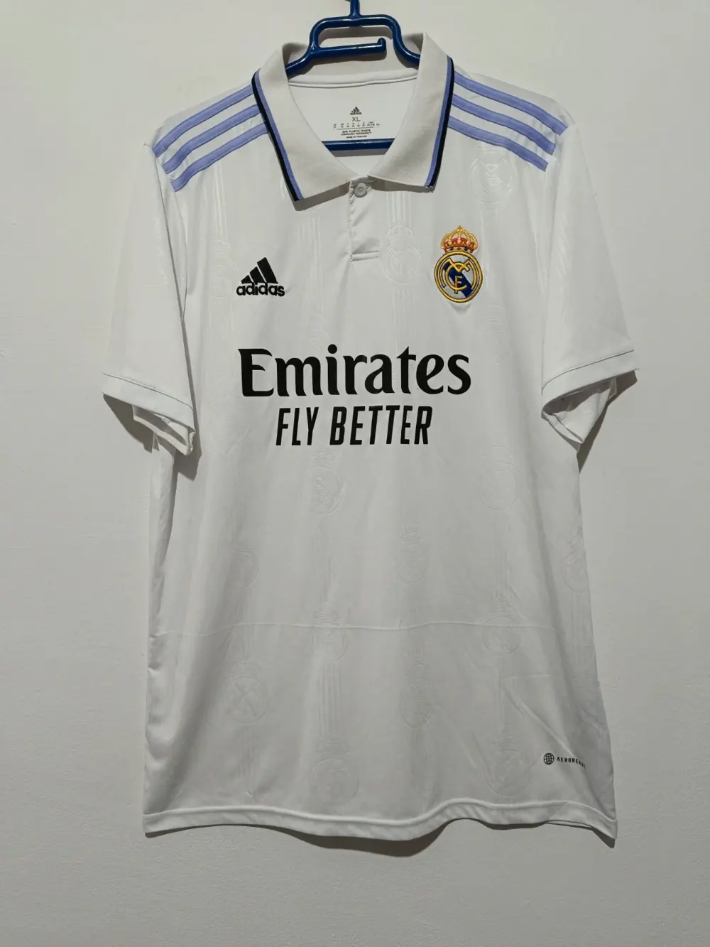 Camiseta Real Madrid temporada 22/23 Darko 9 adidas talla XL ver medidas