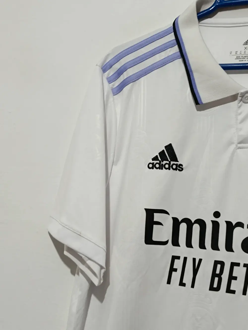 Camiseta Real Madrid temporada 22/23 Darko 9 adidas talla XL ver medidas, foto 4
