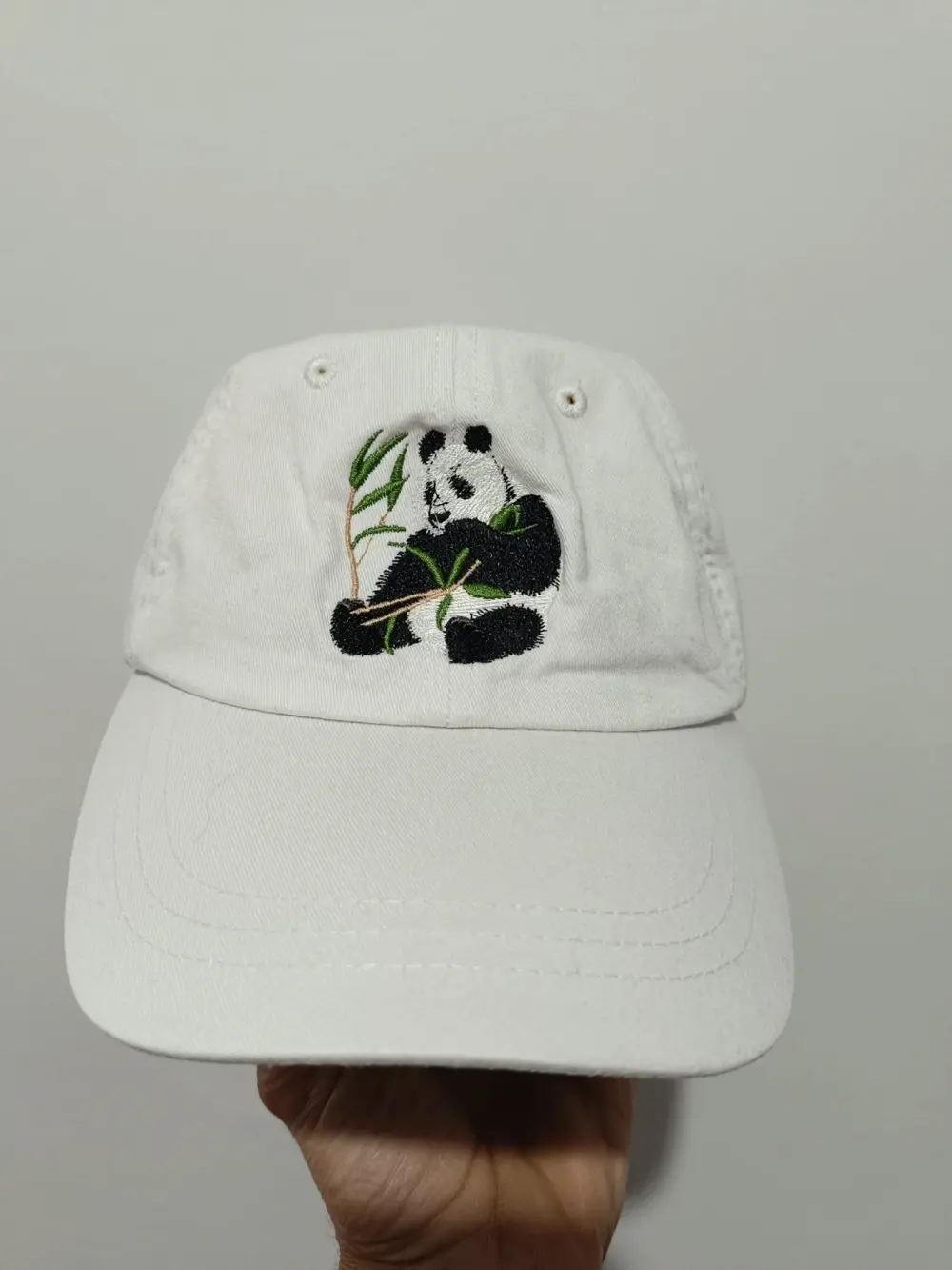 Gorra Panda bordado Adams talla única ajustable adulto unisex
