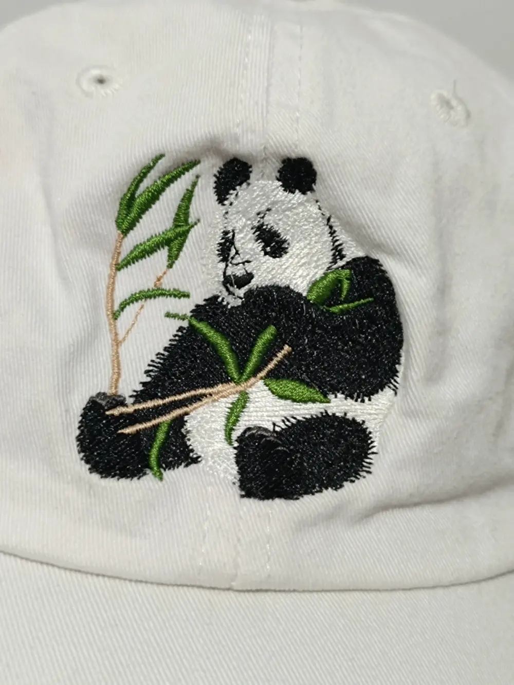 Gorra Panda bordado Adams talla única ajustable adulto unisex, foto 2
