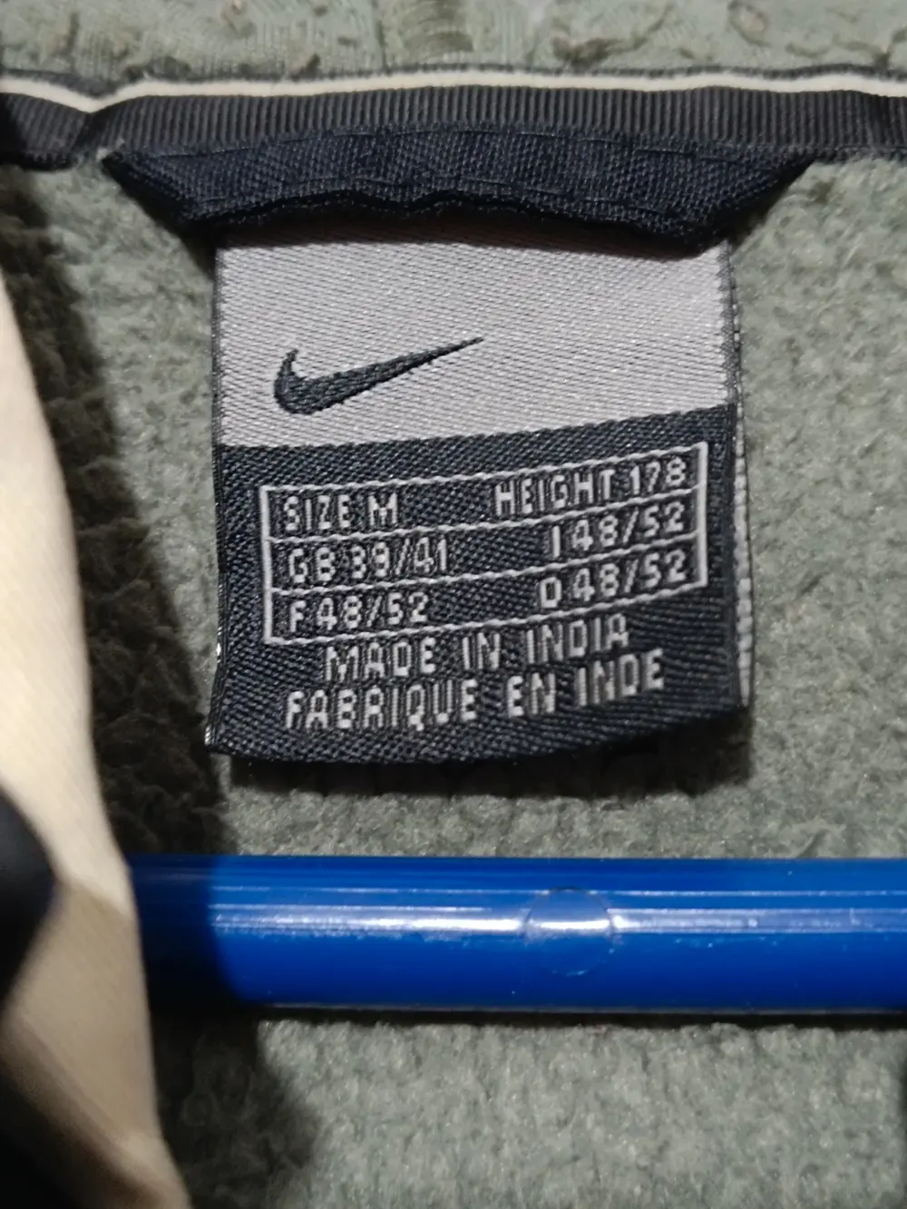 Chaqueta vintage forro polar Nike talla M, foto 5