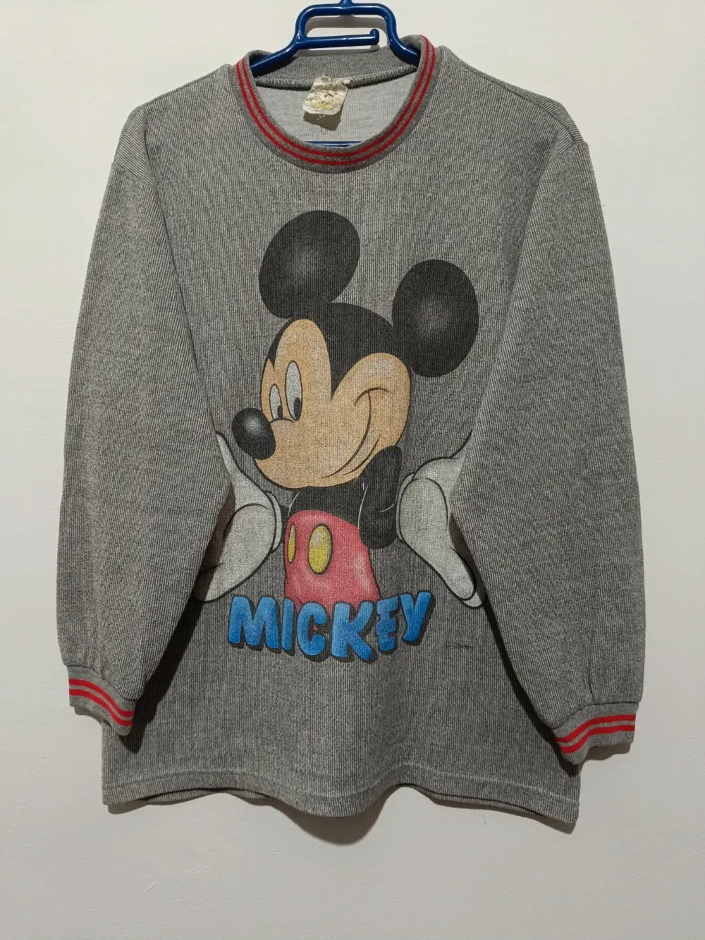 Jersey vintage Mickey Disney made in Spain talla S ver medidas