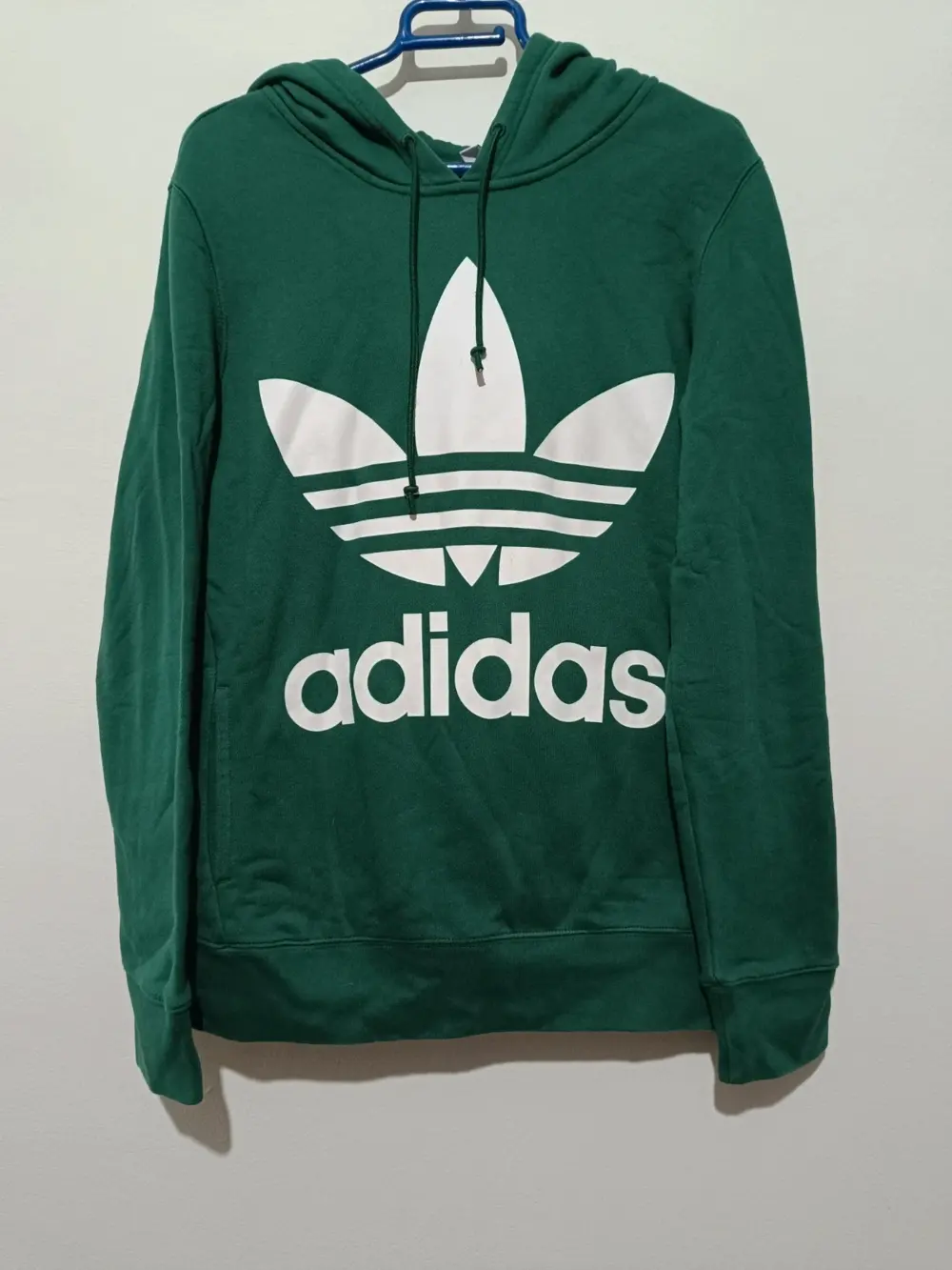 Sudadera Adidas originals logo verde talla 36 S ver medidas