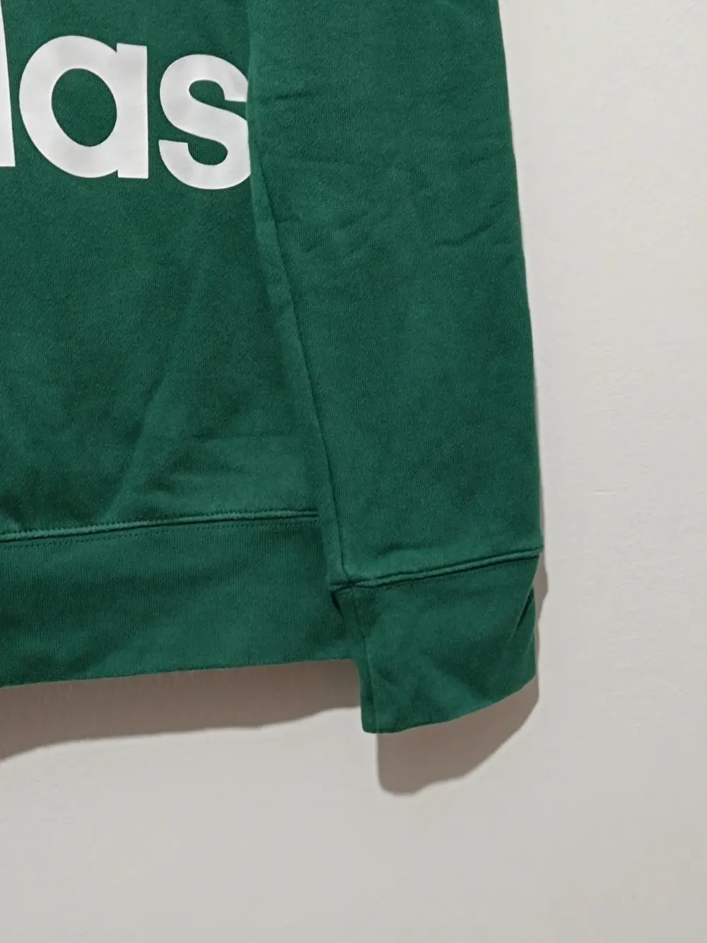 Sudadera Adidas originals logo verde talla 36 S ver medidas, foto 2