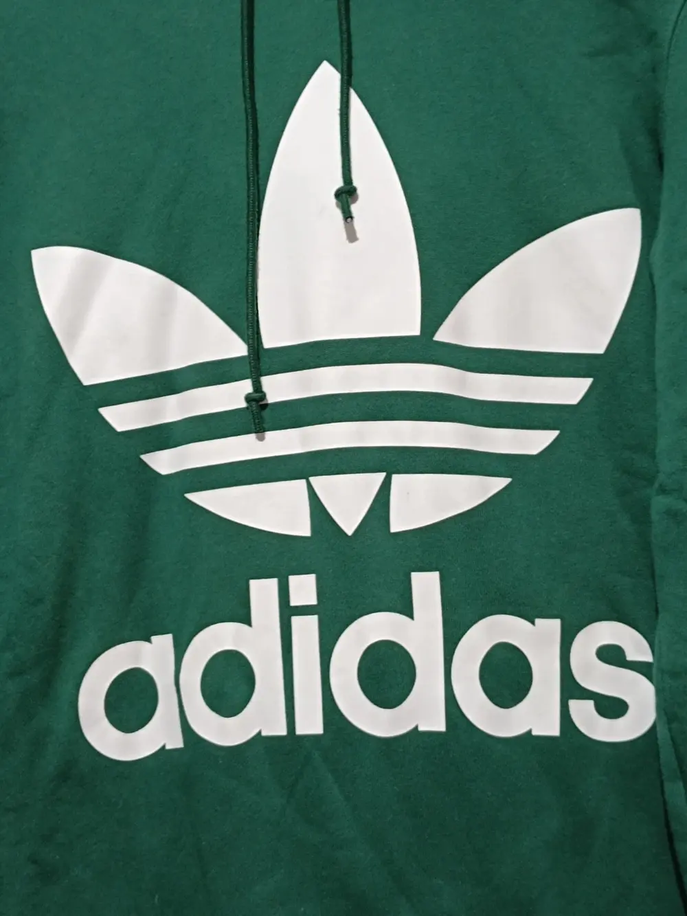 Sudadera Adidas originals logo verde talla 36 S ver medidas, foto 4