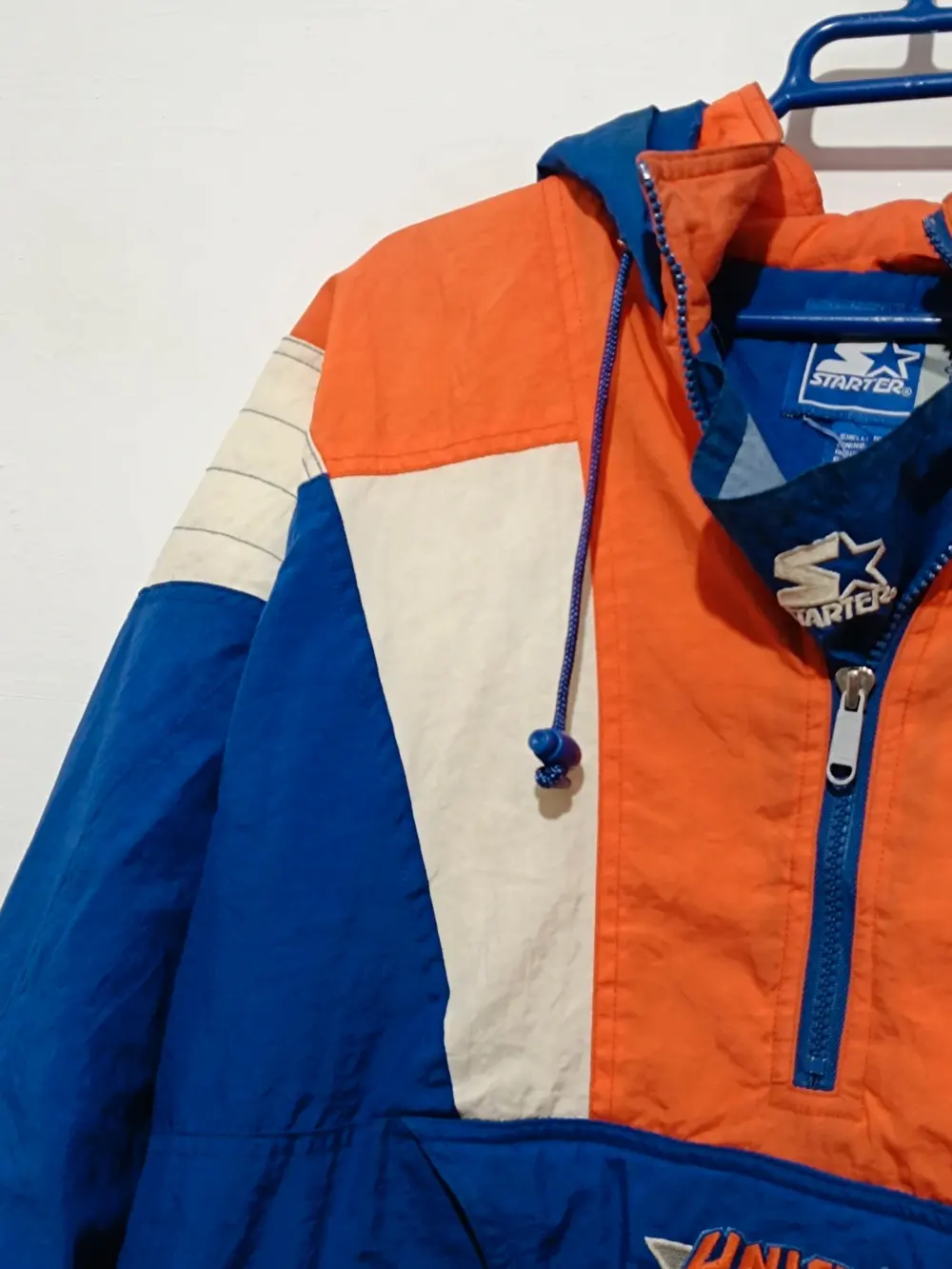Chaqueta vintage New York Knicks Starter NBA año 1990 talla XL ver medidas, foto 3