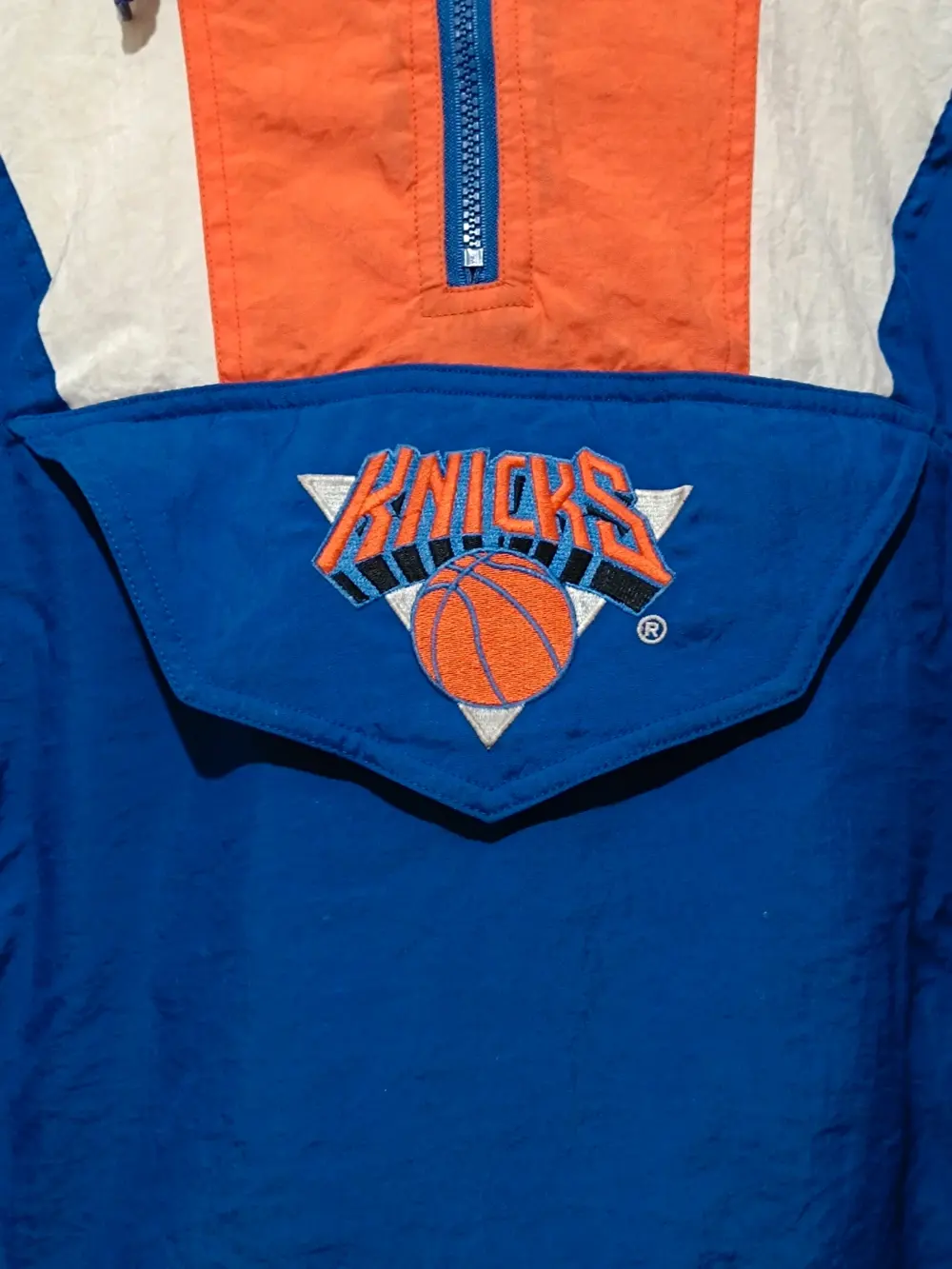 Chaqueta vintage New York Knicks Starter NBA año 1990 talla XL ver medidas, foto 5