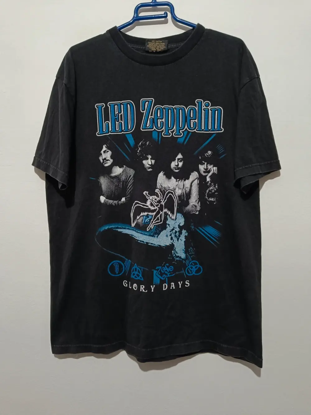 Camiseta vintage Led Zeppelin Glory days talla XL made in USA Solid Rock