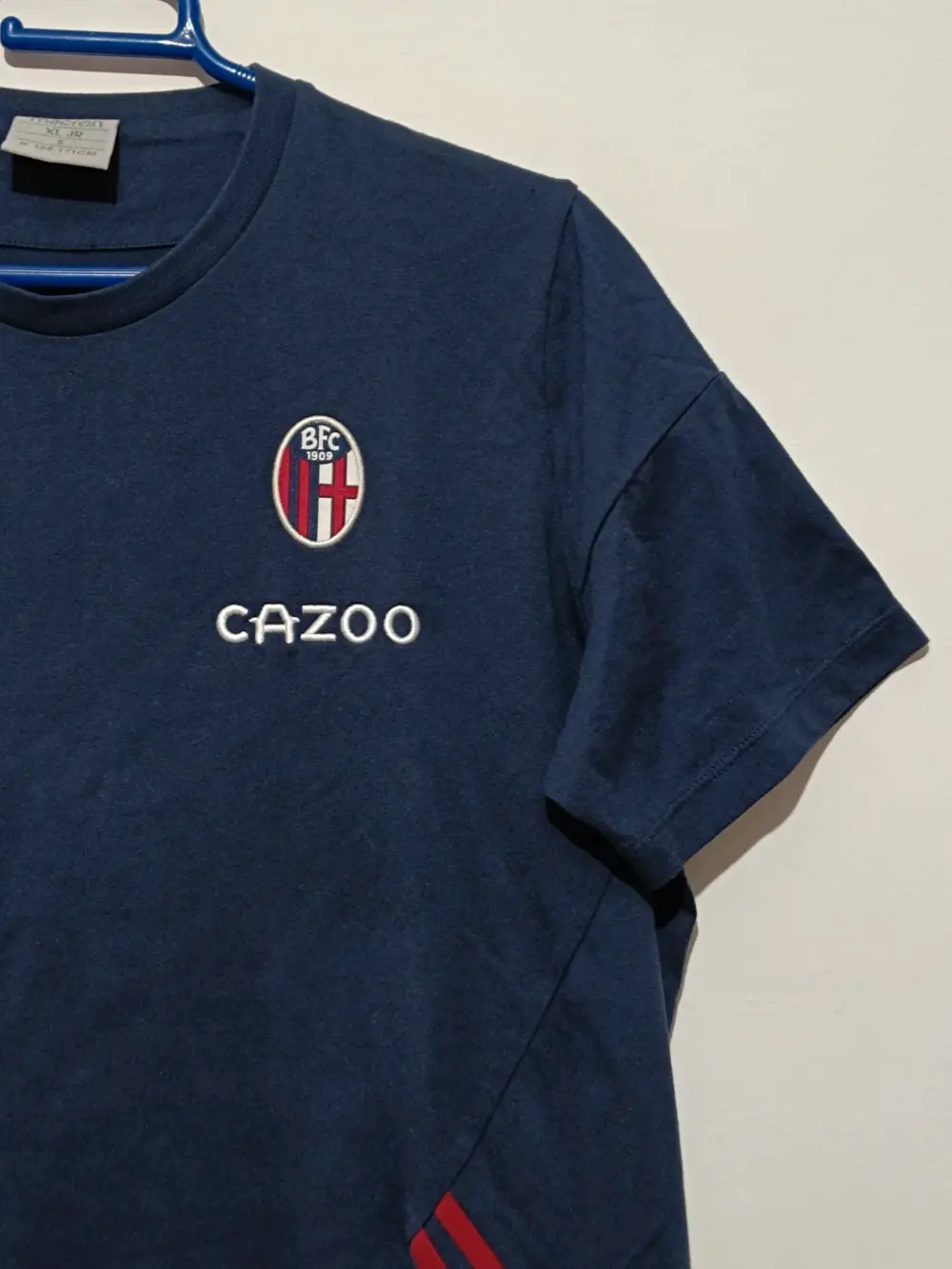 Camiseta Bologna Macron talla S ver medidas, foto 3