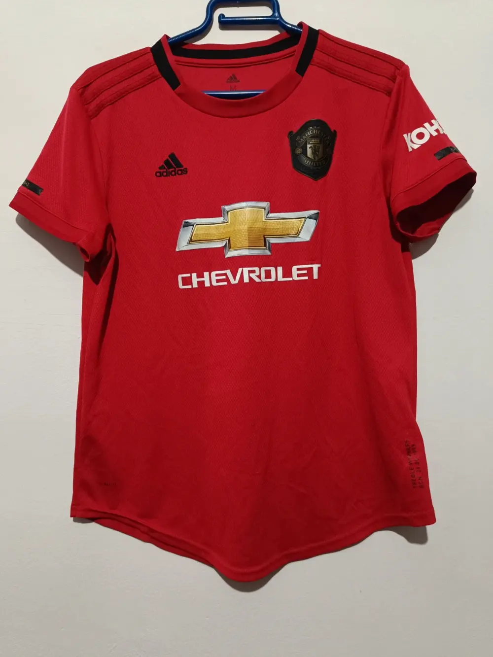 Camiseta Manchester United temporada 19/20 Adidas talla M mujer